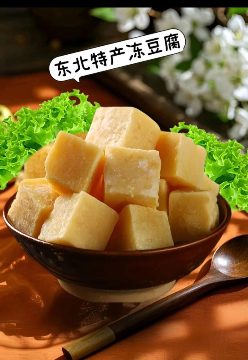 手工冻豆腐