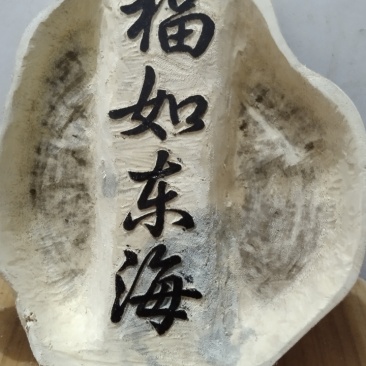 野生天然沉香老板头，雕刻摆件，油质好，直径约二十公分。