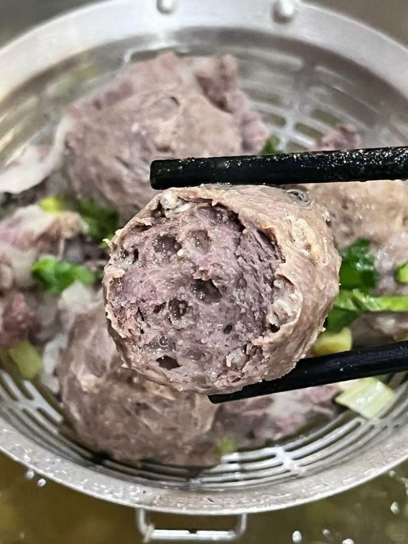 潮汕牛肉丸，牛筋丸潮汕汕头特产手工丸子
