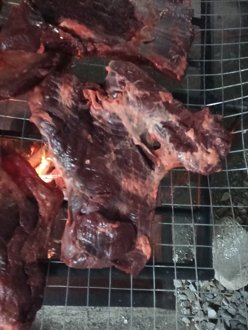 特色牛干巴，水牛肉制作