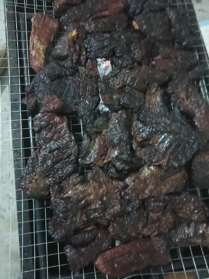 特色牛干巴，水牛肉制作