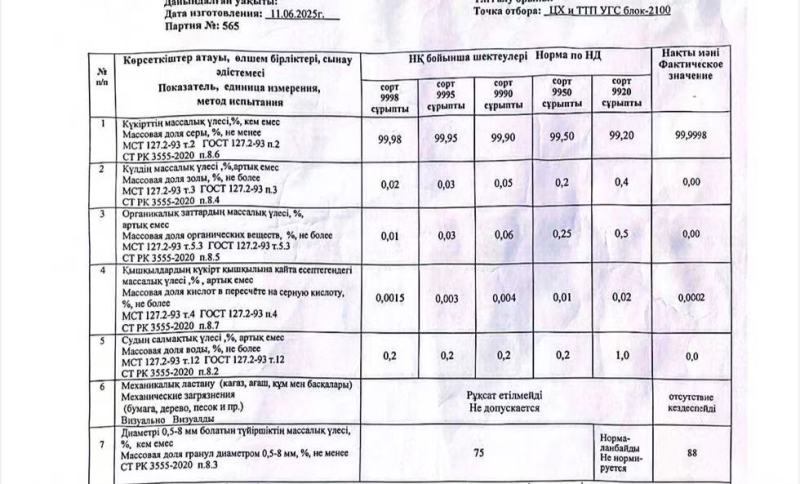 工业硫磺99.96进口硫磺哈萨克斯坦进口硫磺阿拉山口口岸