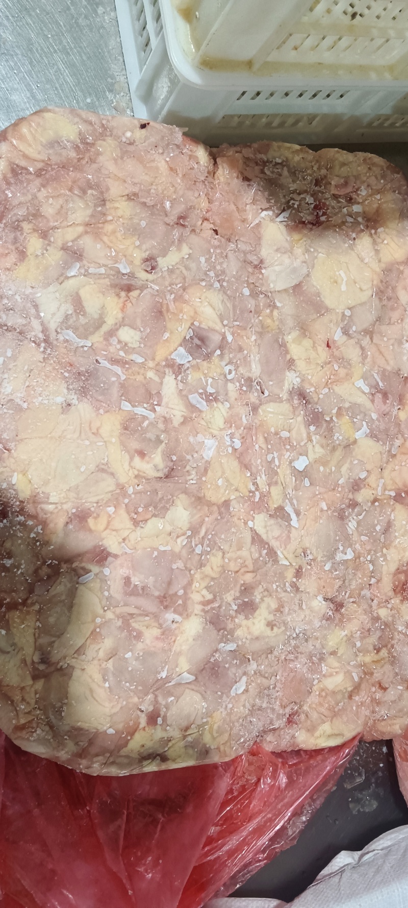 老鸡带皮胸肉块