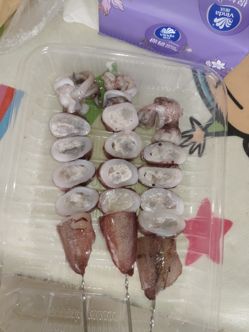 鱿鱼虾滑双鲜串