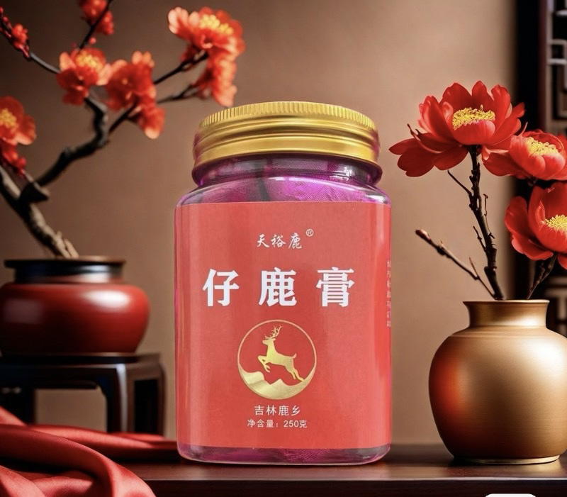 仔鹿膏鹿胎膏古法熬制吉林鹿乡女性滋补调理250克