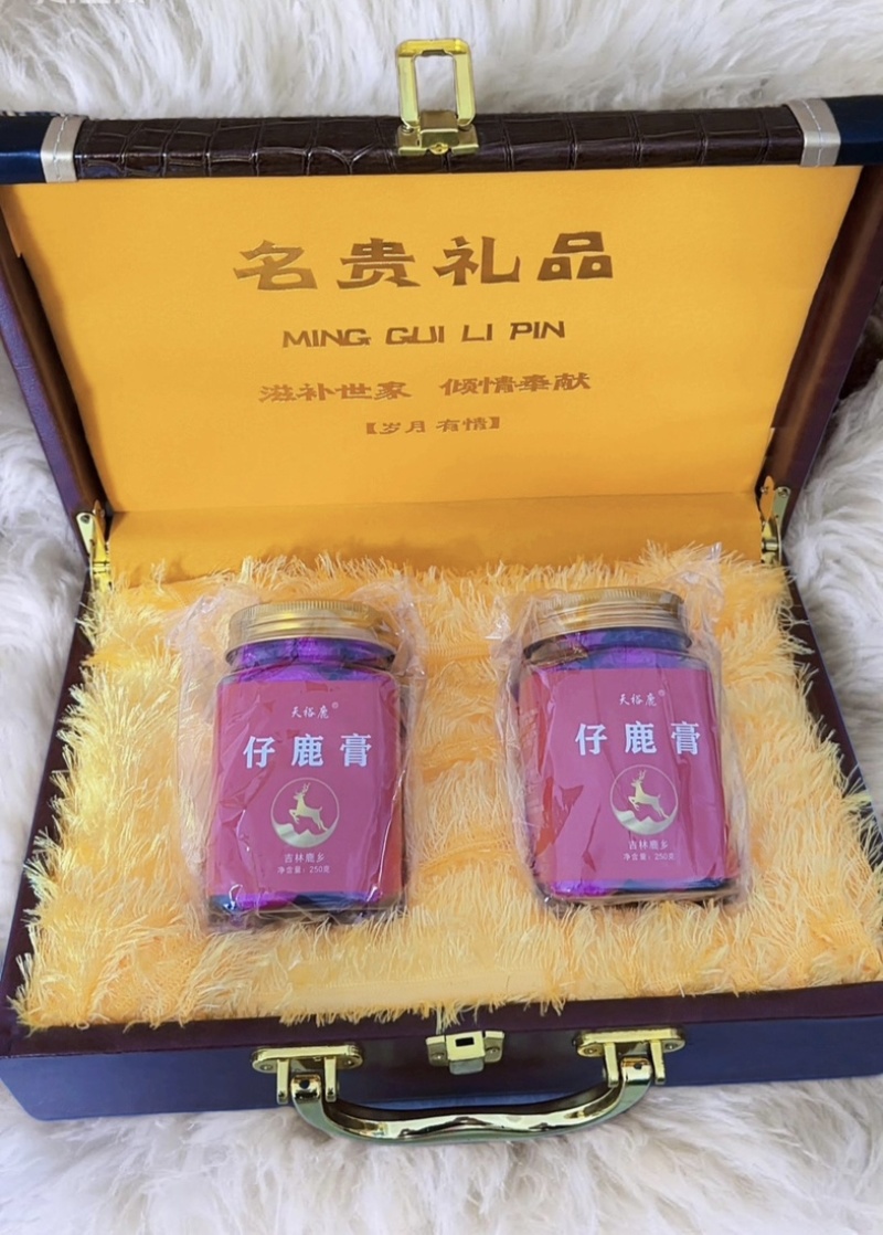 仔鹿膏鹿胎膏古法熬制吉林鹿乡女性滋补调理250克