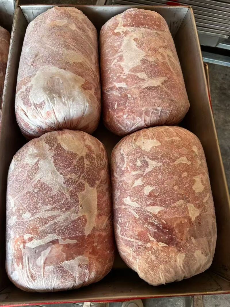 肥猪二号肉新货新开鲜分证件齐全工厂直发冷链物流运