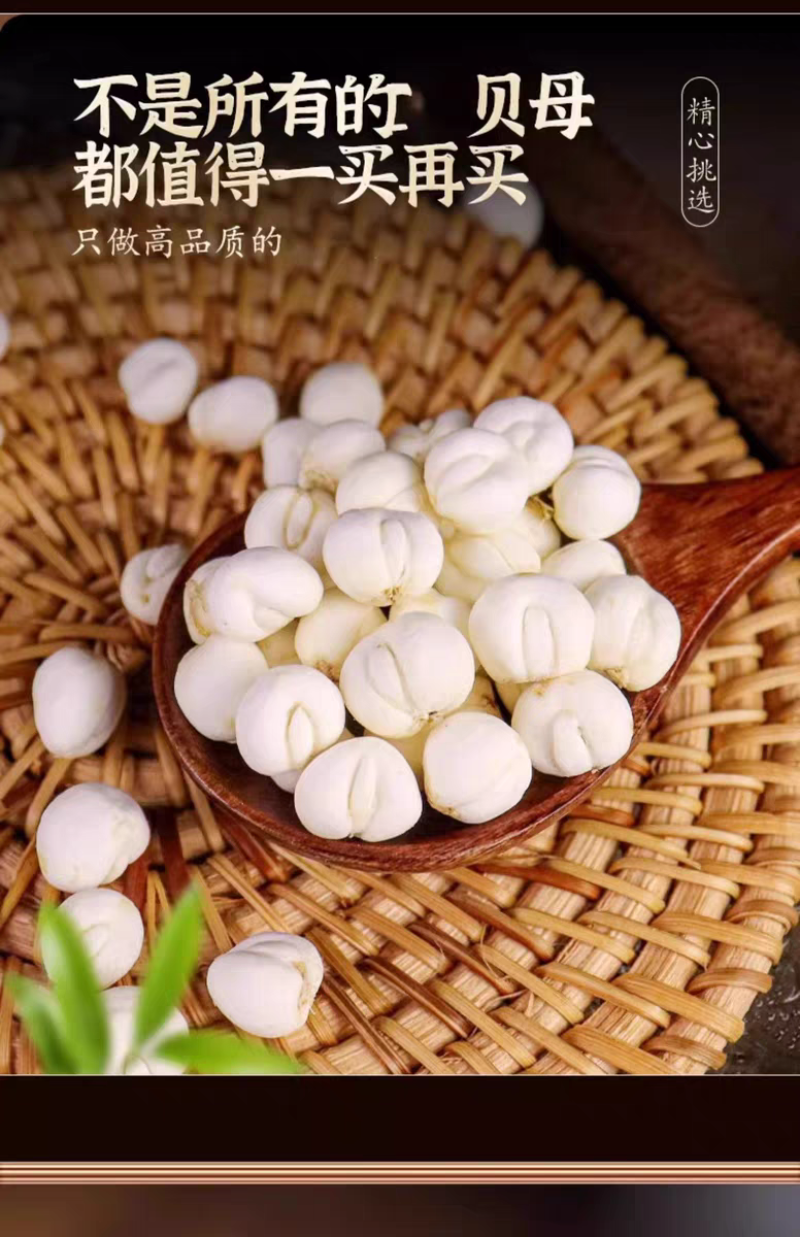【假一赔十】贝母中药500克中药材粉正品贝母批发