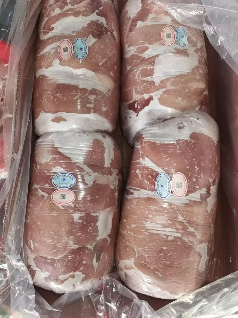 肥猪二号肉新货新开鲜分证件齐全工厂直发冷链物流运