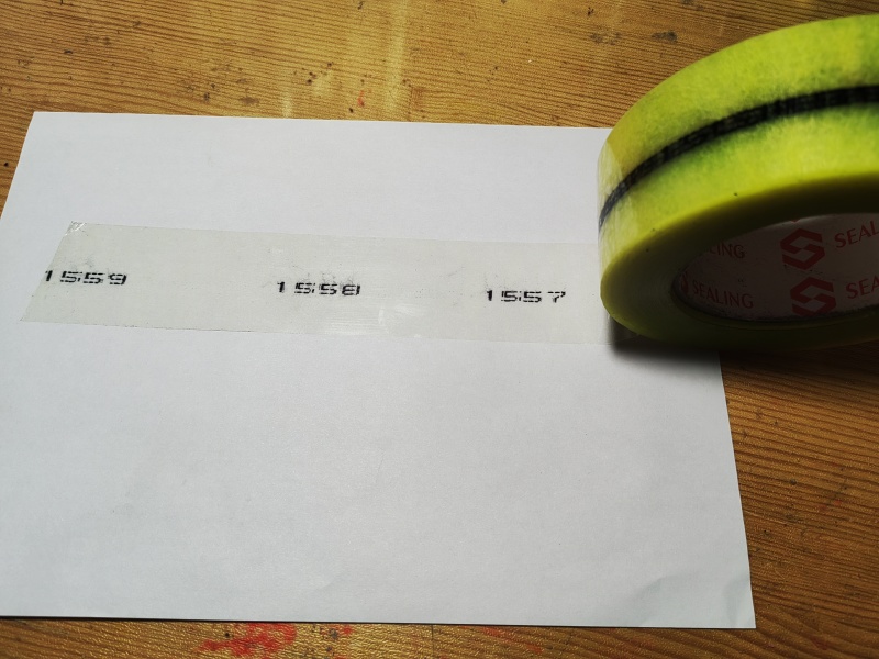 透明胶带封箱胶带直播专用数字胶带