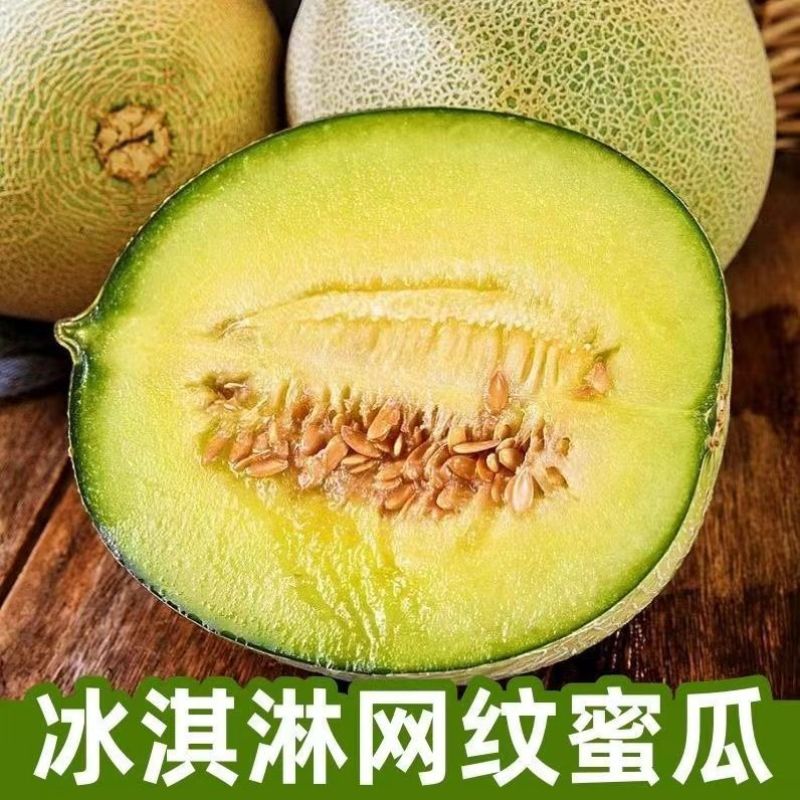 海南网纹蜜瓜，产地一手货源，量大优惠，对接全国市场电商