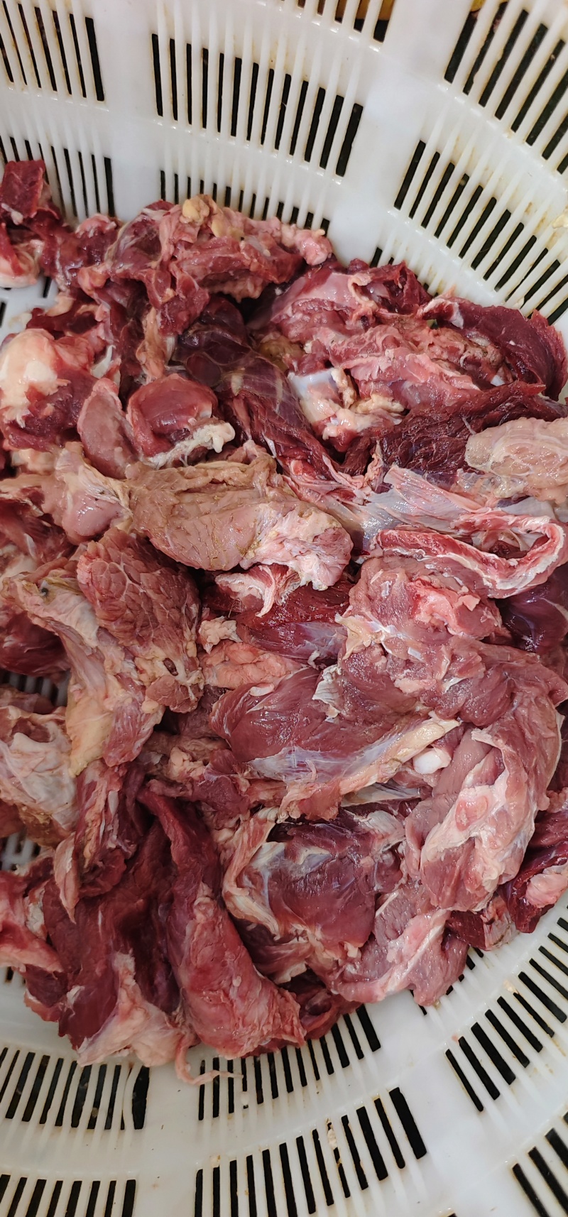 【牛头碎肉】冻牛头缓化剔下来的碎肉！鲜干冻品！炖卤烧均可