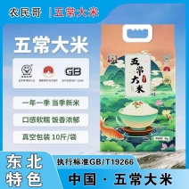 东北正宗五常大米5公斤手续全可代发集采