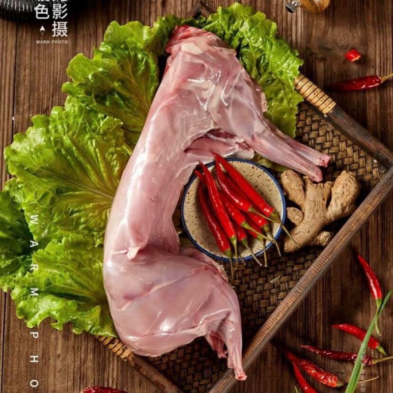 新鲜兔子肉散养兔子现杀不泡水真空包装速冻发货