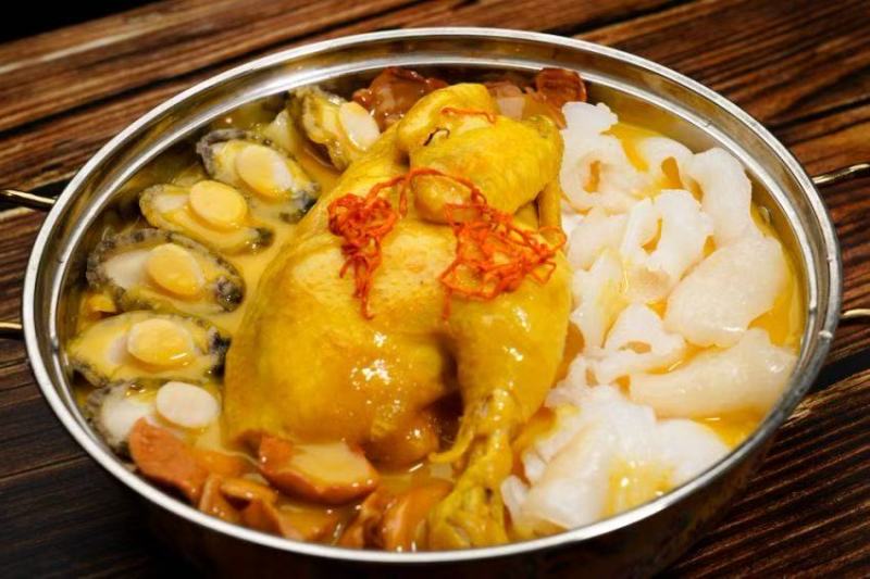 鲍鱼花椒鸡