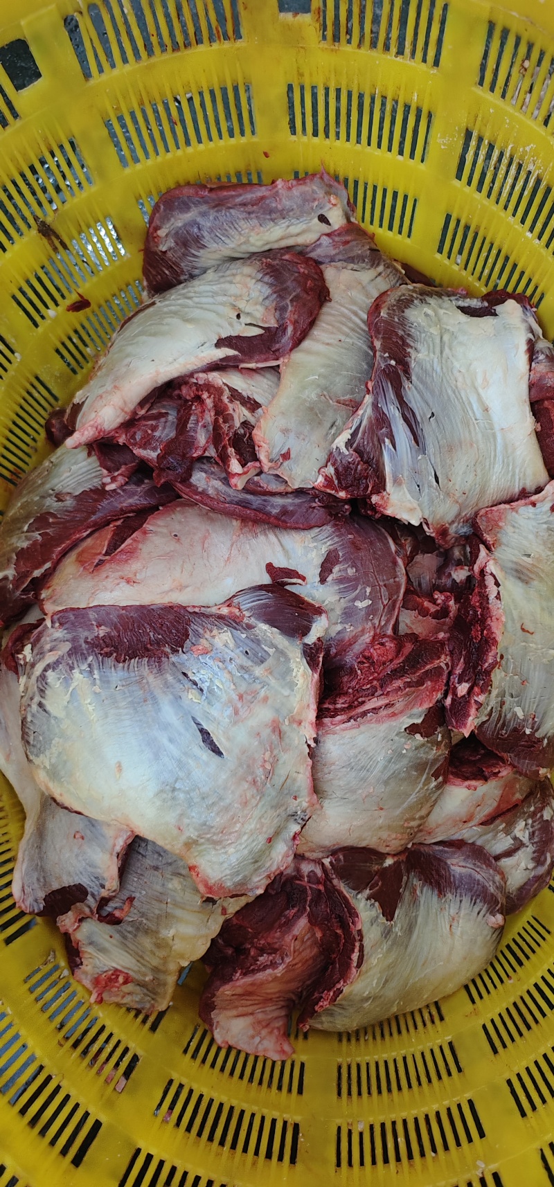 【牛大脸肉】冻牛头缓化剔下来的二次加工产品！一件起发货！