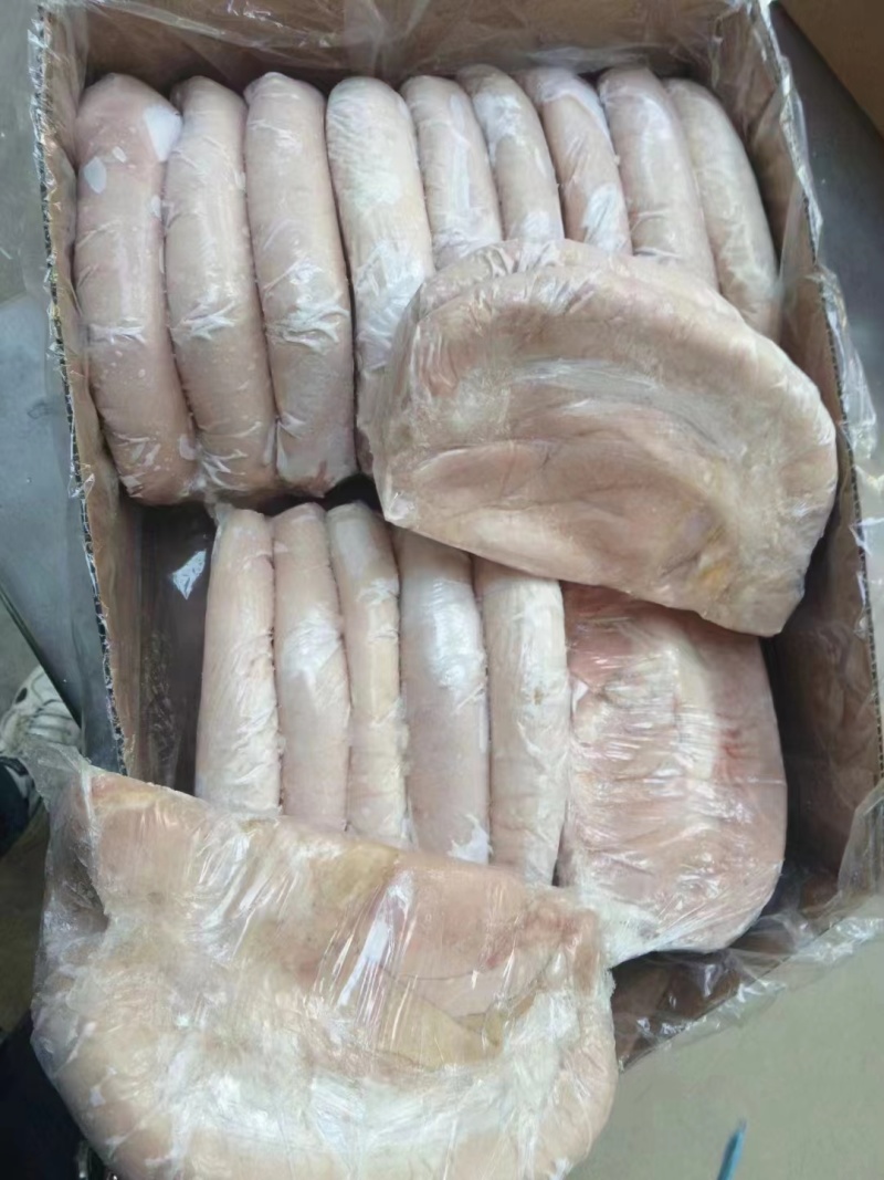 猪大肠头，肚，尾吧！批发猪产品猪手，肉皮，各种猪肚产品