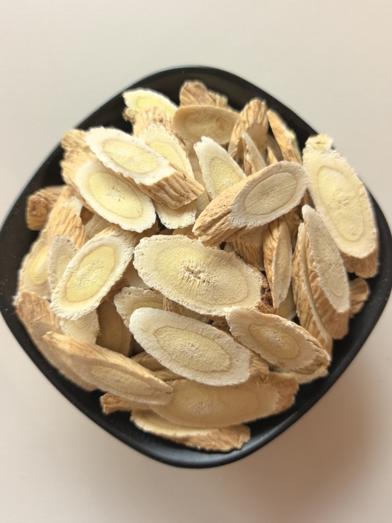 黄芪甘肃岷县黄芪瓜子片规格1.2cm无硫黄芪产地