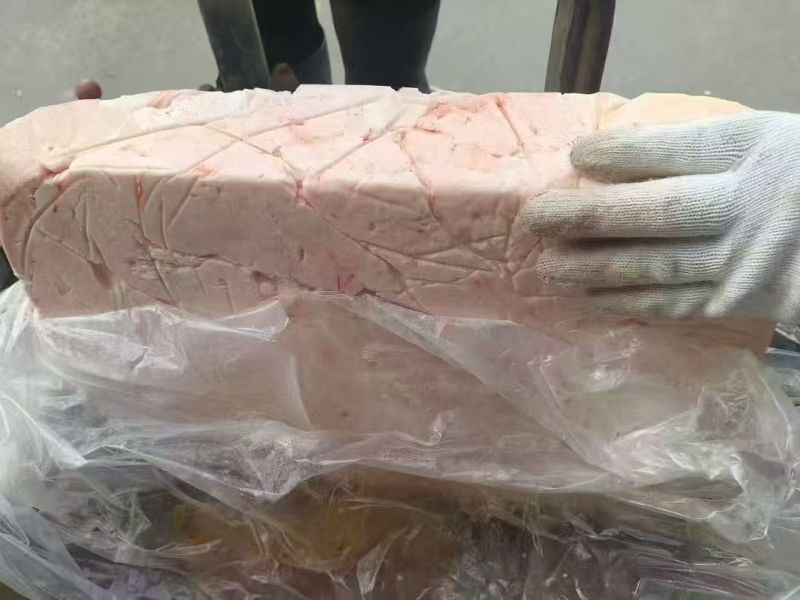 猪板油