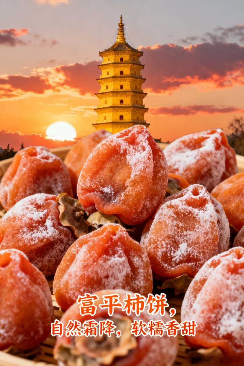 富平柿饼原产地直发，需要的联系