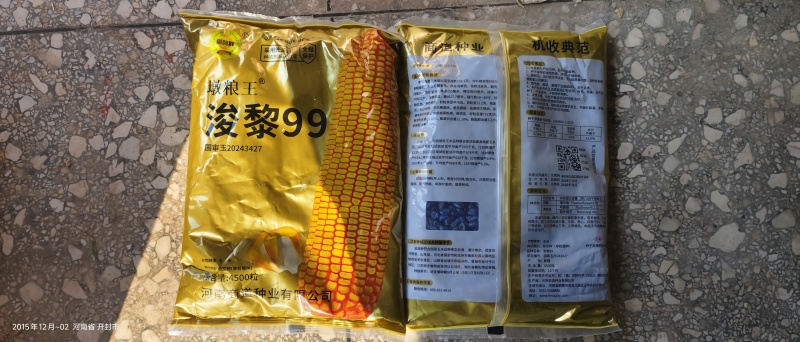 浚黎99玉米种子正品浚黎4500粒玉米种批发量大联系客服