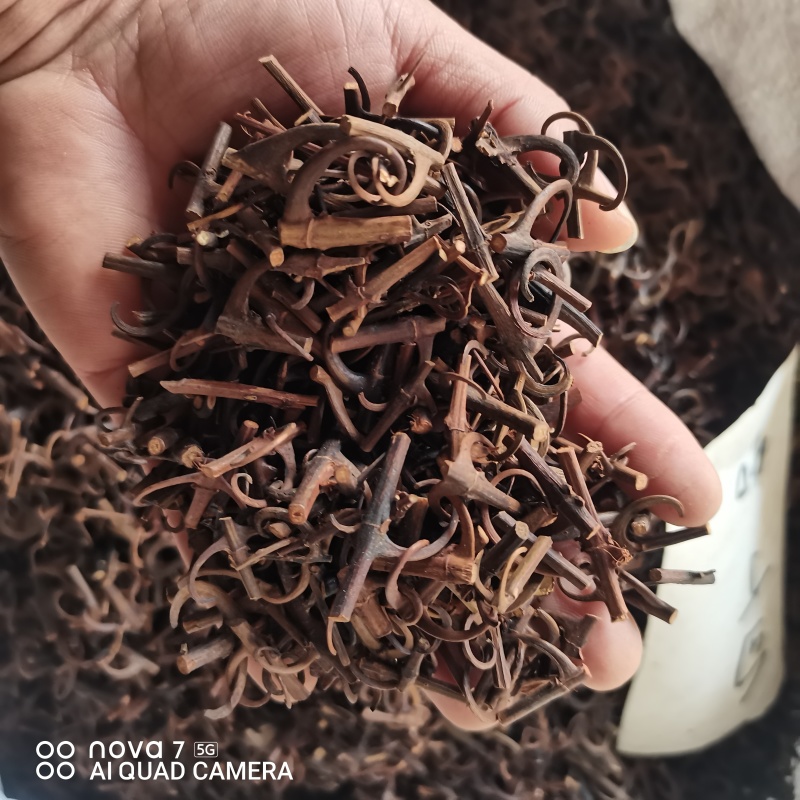 钩藤中药材新货正品勾藤钓藤藤勾藤茶双钩倒挂鹰爪风钩