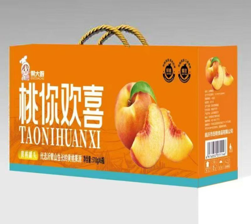 黄桃罐头礼盒