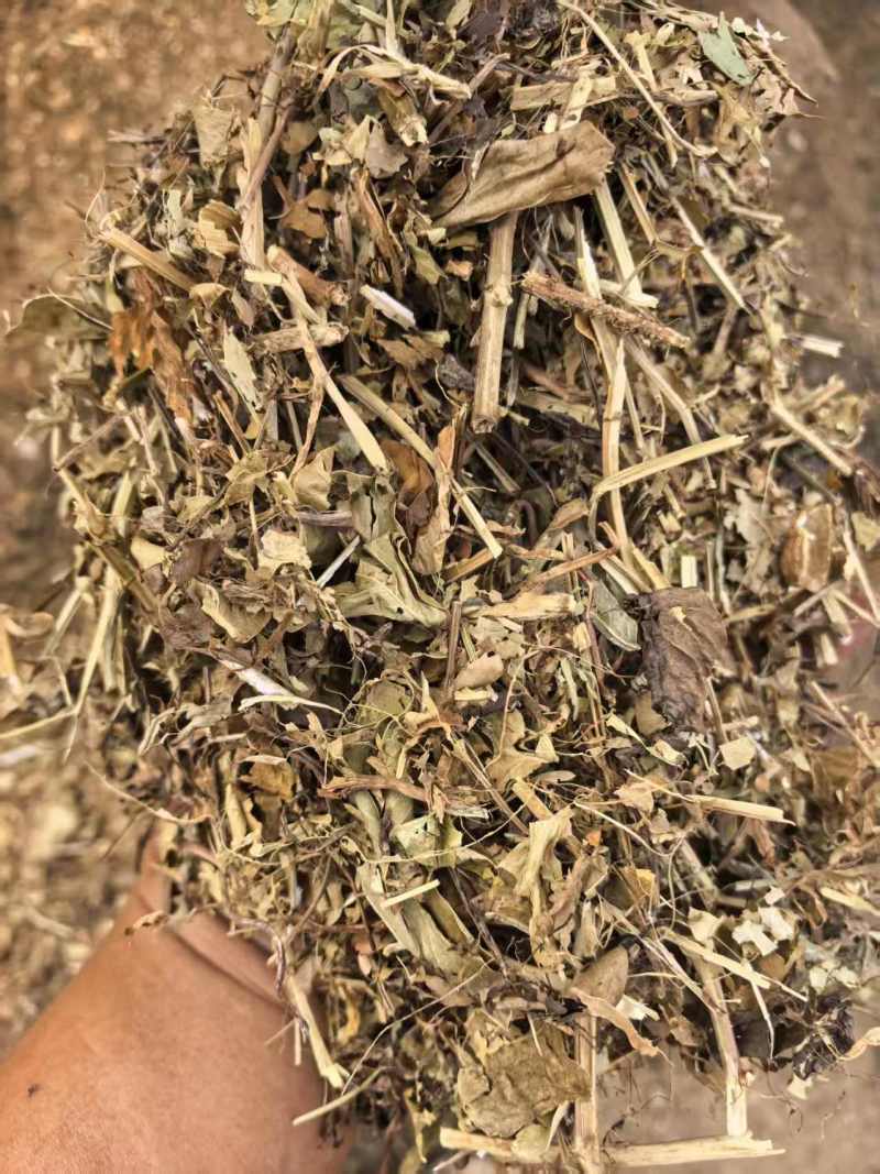 花生秧草料