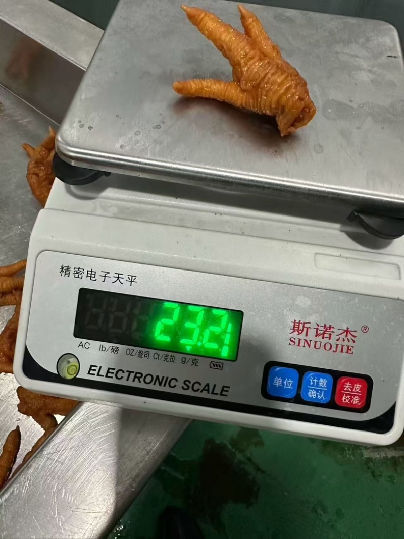 先炸后卤纯干货五香卤爪商超农贸批发熟食卤菜地摊**