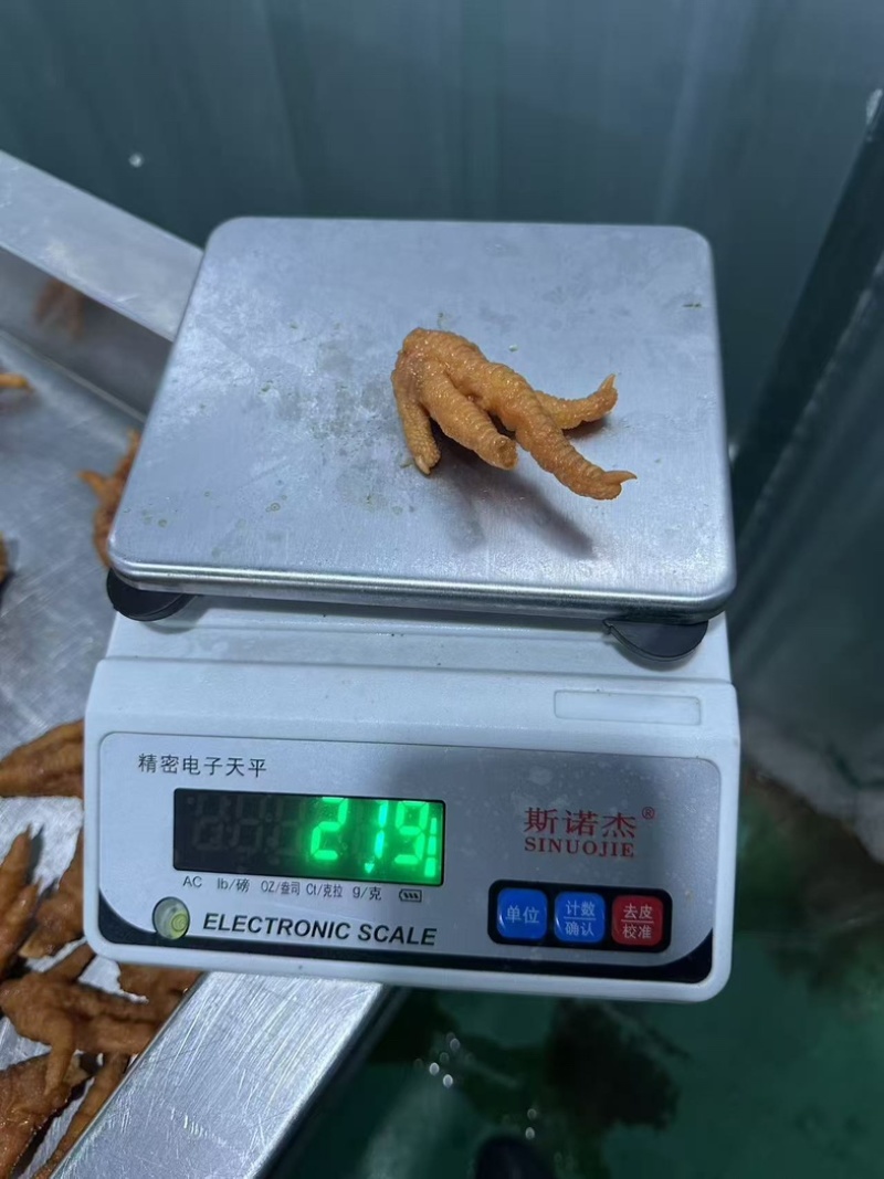 先炸后卤纯干货五香卤爪商超农贸批发熟食卤菜地摊**