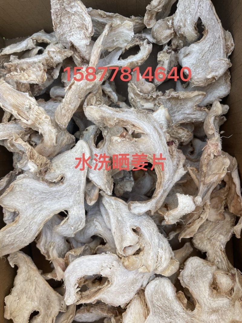 云南水洗晒姜片