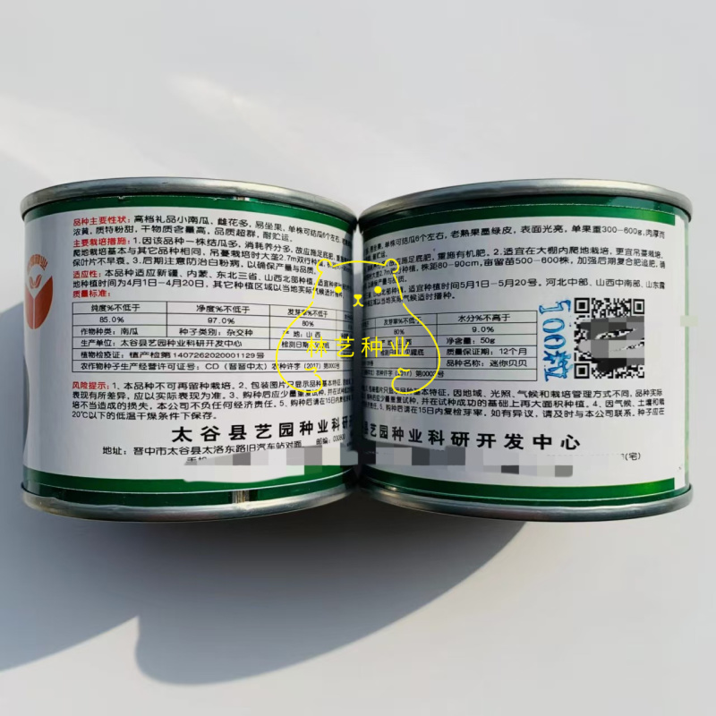 迷你贝贝高产小南瓜种子香甜板栗味四季秧蔬菜种籽高档南瓜种