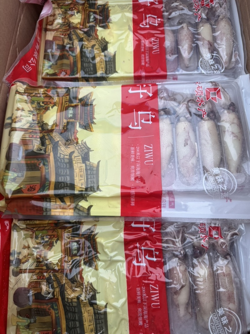 全籽籽乌，满籽，海兔子，笔管鱼，精包装