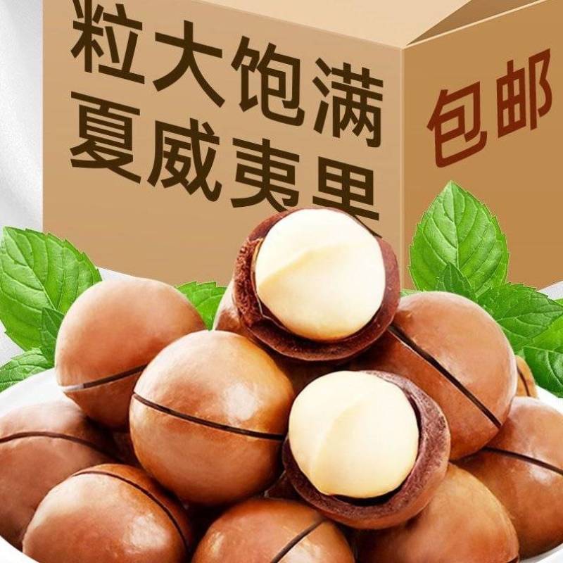 夏威夷果大颗粒奶香味支持电商一件代发批量拿货。