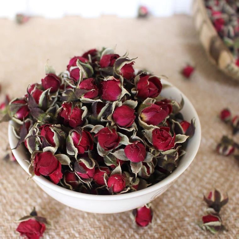 特级玫瑰花中药材云南金边玫瑰无硫花草茶玫瑰花苞平阴