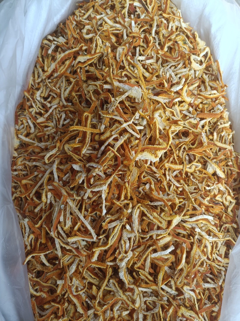 过检漂亮无硫陈皮丝，陈皮个，各种规格都有大货，需要的联系