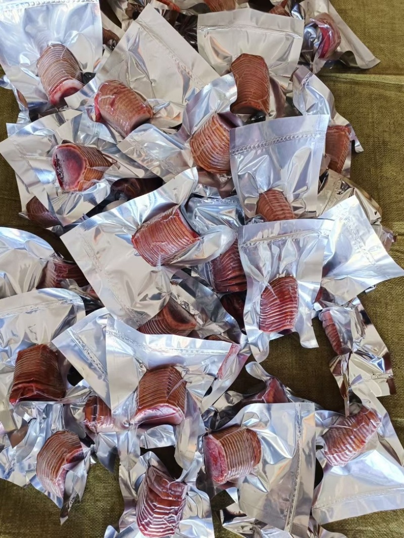 鹿茸中段切连刀鲜鹿茸一段100克煲汤泡酒吉林鹿乡