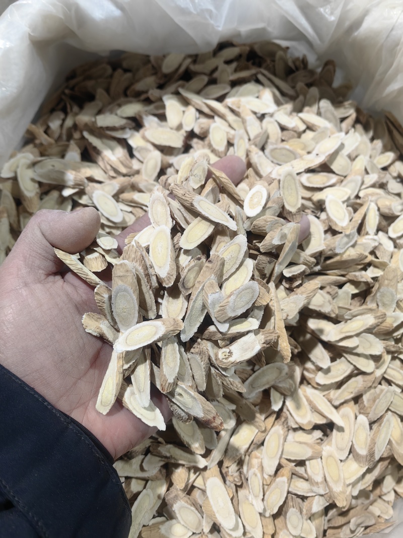 【产地直供】甘肃道地药材黄芪片高品质精选黄芪片量大从优
