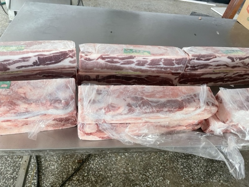 金丰五花板，纯肉