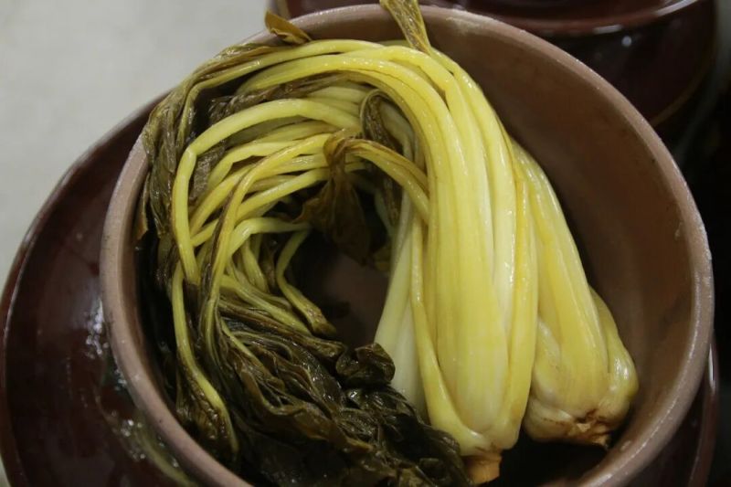 【泡菜】黄毕洋长杆白酸菜，口感酸鲜爽口