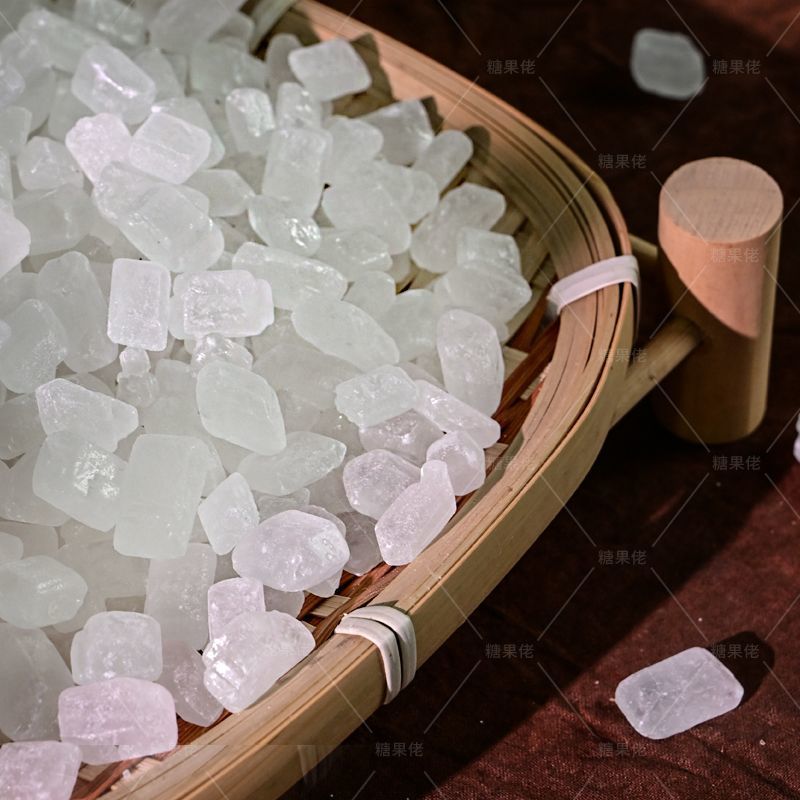 白冰糖5斤糖果佬袋装甜品糖水白冰糖单晶白冰糖广西特产厂家