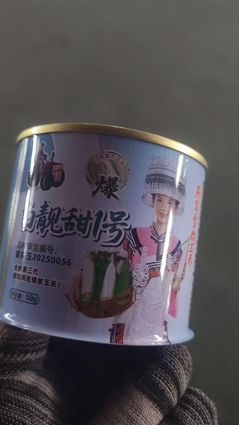 泰系玉米燕窝雪糯黑珍珠玉米迪彩676爆浆牛奶玉米种子