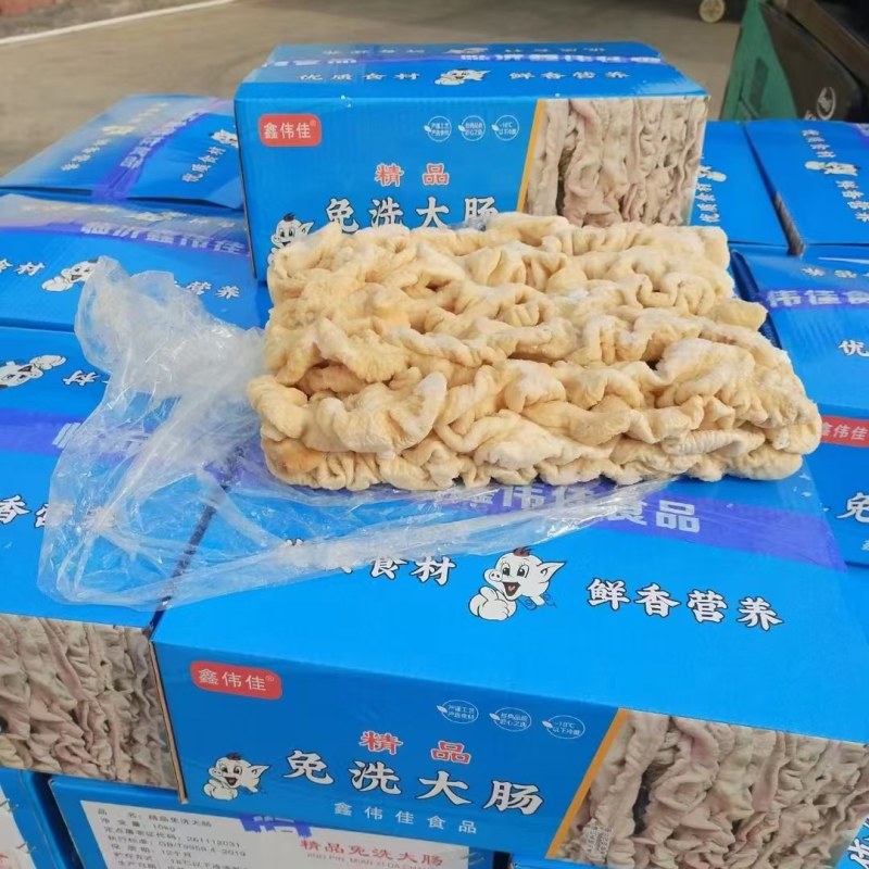 纯干免洗猪大肠，现货