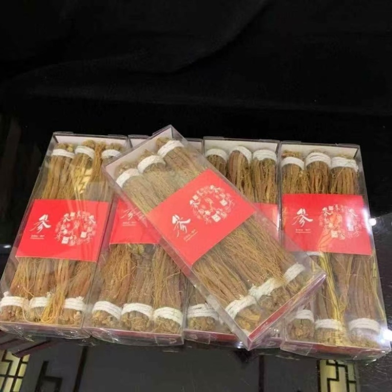 纯正无糖高龄红参须批发零售电商一件代发