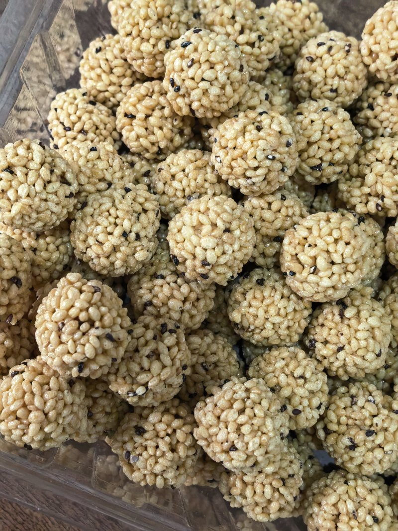 河北膨化食品，散装一件净重十斤，山药荞麦球地摊**网红爆