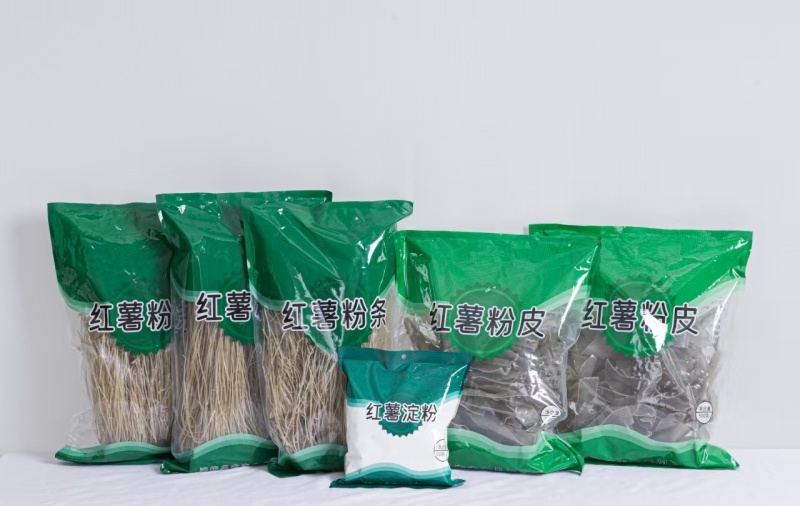 礼盒装纯红薯粉粉条手工红薯粉三件套红薯粉条