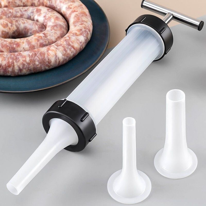 手工灌香肠器自制灌腊肠工具手动灌肠机家用小型罐装香肠