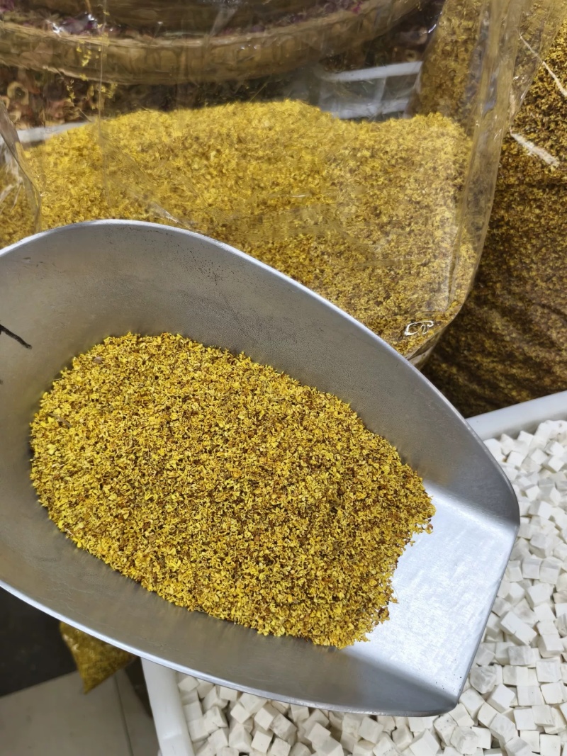 干桂花新货无硫熏桂花特级桂花茶广西桂花花草茶