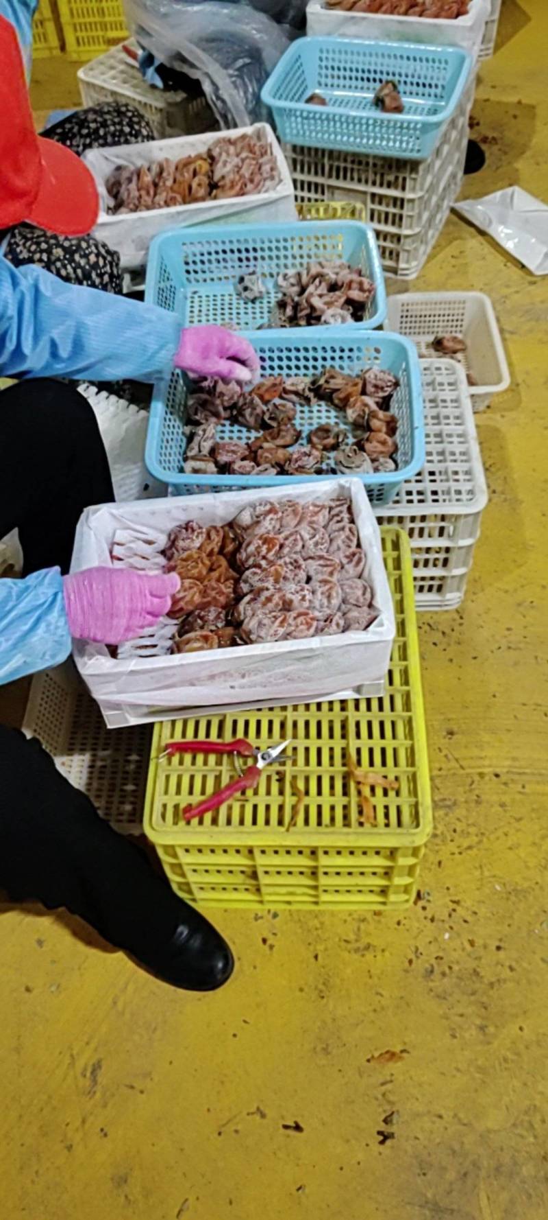 富平柿饼软糯香甜入口即化老少皆宜