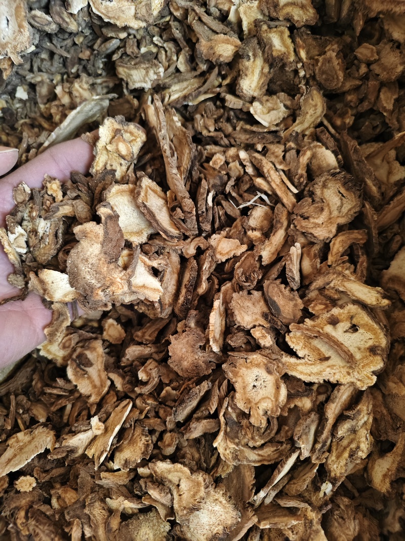 独活中药材独活片过筛去沫散装批发